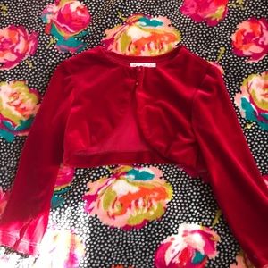 Girls Button Dress Cover 3/4 Sleeve